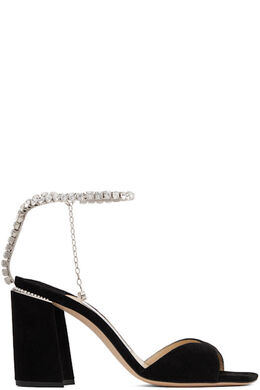 JIMMY CHOO: Чёрные босоножки  Saeda