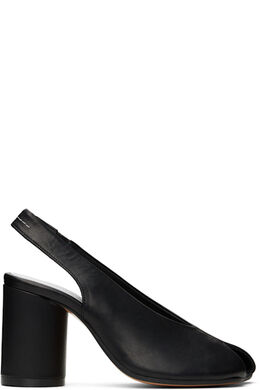 MM6 Maison Margiela: Чёрные туфли 