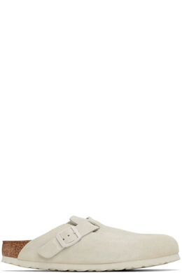 Birkenstock: Белые мокасины  Boston