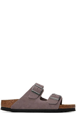 Birkenstock: Фиолетовые сандалии  Arizona