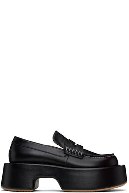 JW Anderson: Чёрные мокасины 