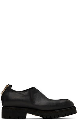 Guidi: Чёрные мокасины 