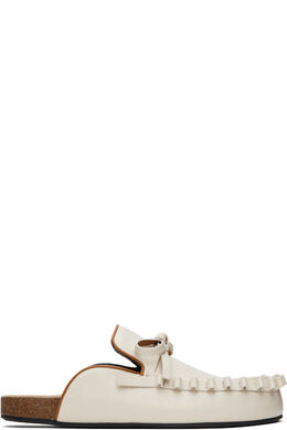 JW Anderson: Белые сабо 