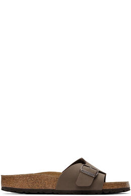 Birkenstock: Коричневые сандалии 