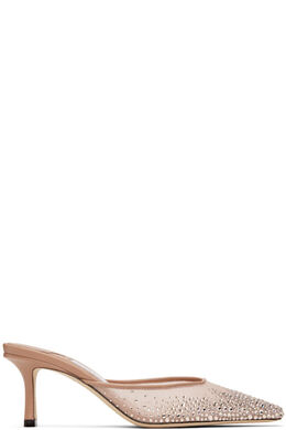 JIMMY CHOO: Розовые сабо 
