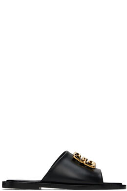 Givenchy: Чёрные сандалии  4G