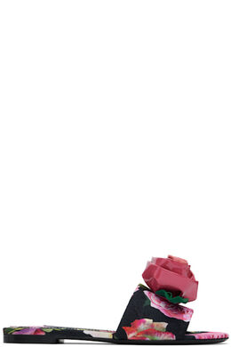 Dolce&Gabbana: Розовые сандалии  Rose