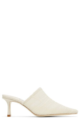 JIMMY CHOO: Белые сабо 