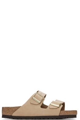 Birkenstock: Бежевые сандалии  Arizona