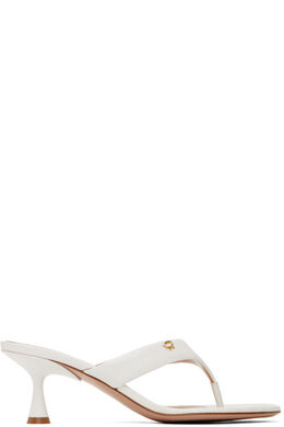 Gianvito Rossi: Белые босоножки 