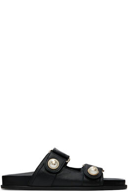 JIMMY CHOO: Чёрные сандалии 