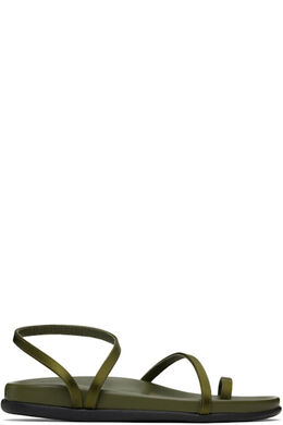 Ancient Greek Sandals: Сандалии  Eleftheria цвета хаки