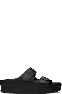 Birkenstock: Чёрные сандалии  Arizona