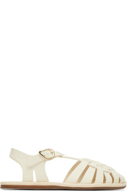 Ancient Greek Sandals: Белые сандалии 