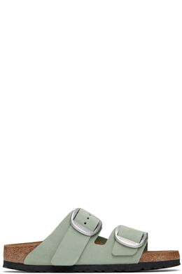 Birkenstock: Зелёные сандалии  Arizona