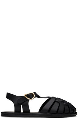 Ancient Greek Sandals: Чёрные сандалии 