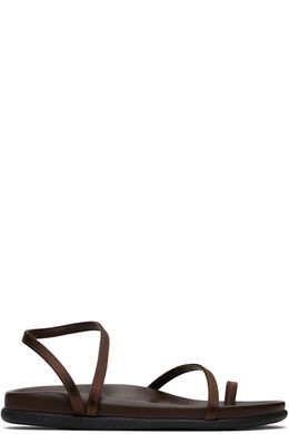 Ancient Greek Sandals: Коричневые сандалии  Eleftheria