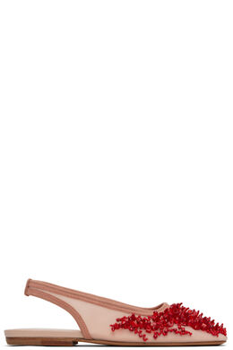 Dries Van Noten: Розовые балетки 
