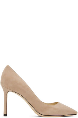 JIMMY CHOO: Бежевые туфли  Romy 85