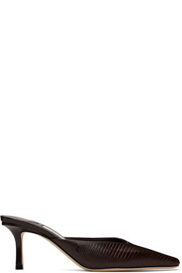 JIMMY CHOO: Коричневые сабо 