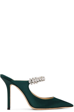 JIMMY CHOO: Зелёные туфли  Bing 100