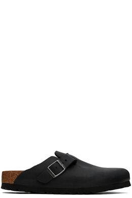 Birkenstock: Чёрные босоножки 