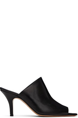 MM6 Maison Margiela: Чёрные сандалии 