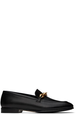 JIMMY CHOO: Чёрные лоферы  Diamond