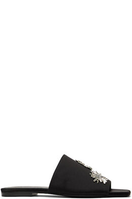 Lanvin: Чёрные сандалии 