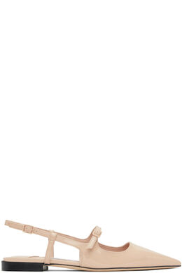 JIMMY CHOO: Бежевые балетки 