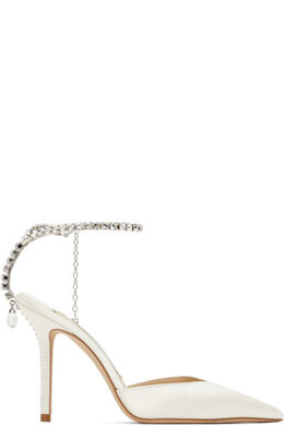 JIMMY CHOO: Белые туфли  Saeda 100