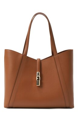 Furla: Коричневая сумка 
