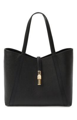 Furla: Чёрная сумка 