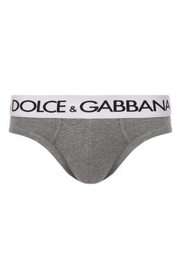 Dolce & Gabbana: Серые трусы 