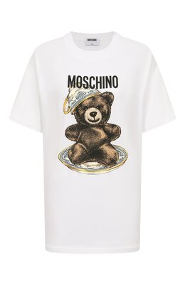 Moschino: Хлопковая футболка 