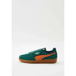 PUMA: Зелёные кеды 
