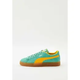 PUMA: Зелёные кеды  Suede