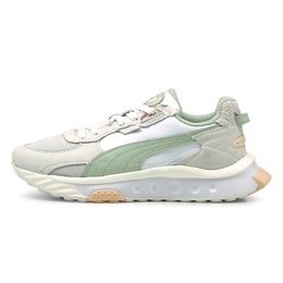 PUMA: Белые кроссовки  Wild Rider