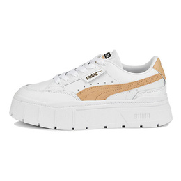 PUMA: Белые кроссовки  Mayze