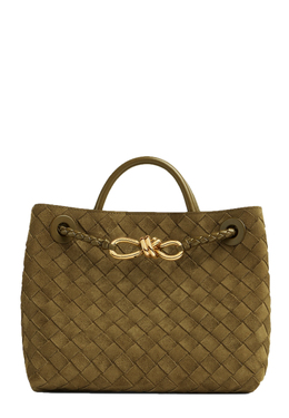 BOTTEGA VENETA: Зелёная сумка 
