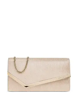 Jimmy Choo: Бежевый клатч 
