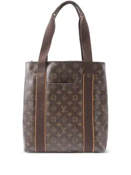 Louis Vuitton Pre-Owned: Коричневая сумка-шоппер 