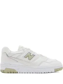 New Balance: Белые кроссовки  550