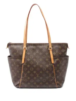 Louis Vuitton Pre-Owned: Коричневая сумка-шоппер 