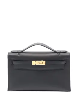 Hermès Pre-Owned: Чёрная сумка 