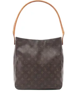 Louis Vuitton Pre-Owned: Коричневая сумка 
