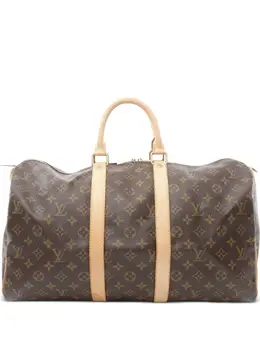 Louis Vuitton Pre-Owned: Коричневая сумка 