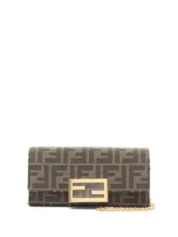 Fendi Pre-Owned: Коричневая сумка 