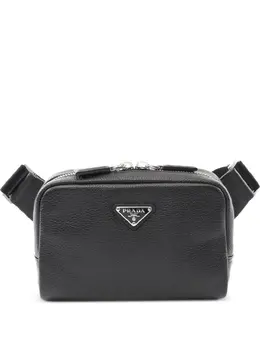 Prada Pre-Owned: Чёрная сумка через плечо 