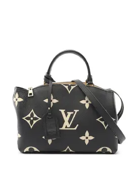 Louis Vuitton Pre-Owned: Чёрная сумка 